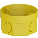 Ver imagem 3 de Caixinha De Luz Elétrica De Embutir Retangular PVC Amarela Para Instalações Elétricas 4”x4“