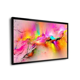 Quadro Explosão Pink -- Br Artes - 4