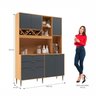 Conjunto Cozinha Sabrina 5 Portas 2 Gavetas  - 3