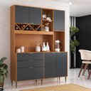 Ver imagem 1 de Conjunto Cozinha Sabrina 5 Portas 2 Gavetas 