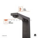 Ver imagem 4 de Torneira Para Banheiro Misturador Duplo Comando Aço Inox 304 Japurá Pingoo.casa - Preto