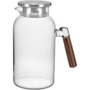 Ver imagem 1 de Jarra Água Suco Home&co Tampa Inox Borossilicato 1,9l 23x12x12cm Transparente