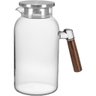 Jarra Água Suco Home&co Tampa Inox Borossilicato 1,9l 23x12x12cm Transparente - 1