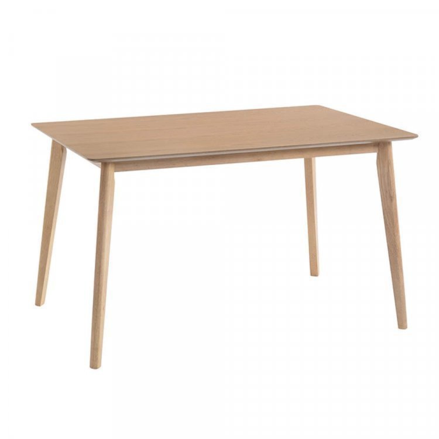 Conjunto Sala de Jantar Mesa Finlândia 120x75cm com 6 Cadeiras Luana Giratória Pu - 8