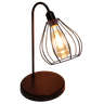 Abajur de Quarto Luminária Industrial Aramado Teardrop Preta - 1