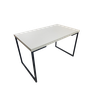 Mesa Estilo Industrial - Modelo Standard - 160x90x75cm - Cor Branco - 1