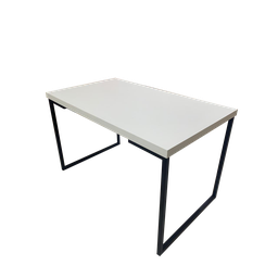 Mesa Estilo Industrial - Modelo Standard - 160x90x75cm - Cor Branco - 3