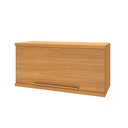 Ver imagem 1 de Armário Aéreo 1 Porta Basculante 80cm para Cozinha Modulada Madri Amarelo/Freijó