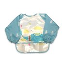 Ver imagem 1 de Babador Impermeável Manga Longa Blw Curta Kit 2unds Baleia Baby Babador Blw, Babador Avental, Babado