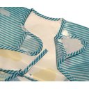 Ver imagem 4 de Babador Impermeável Manga Longa Blw Curta Kit 2unds Baleia Baby Babador Blw, Babador Avental, Babado