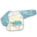 Ver imagem 7 de Babador Impermeável Manga Longa Blw Curta Kit 2unds Baleia Baby Babador Blw, Babador Avental, Babado