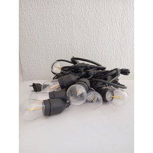 Varal de Luz Cordão 5m e 10 Lâmpadas Branco Quente