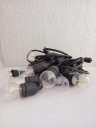 Ver imagem 1 de Varal de Luz Cordão 5m e 10 Lâmpadas Branco Quente