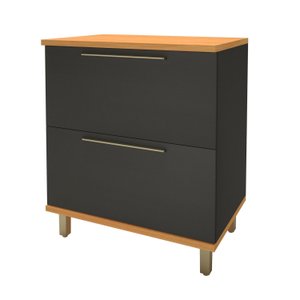 Balcão com Tampo 2 Portas Basculantes 80cm para Cozinha Modulada Madri