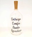 Ver imagem 2 de Garrafa decorada luminária Entrego, confio