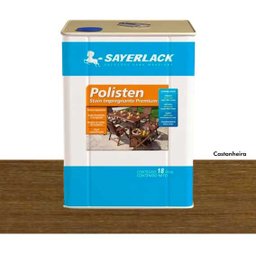 Verniz Polisten Sayerlack Stain Castanheira 18l Madeira - 1