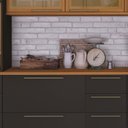 Ver imagem 4 de Tampo de 2,5cm para Balcão 120cm para Cozinha Modulada Madri Amarelo/Freijó