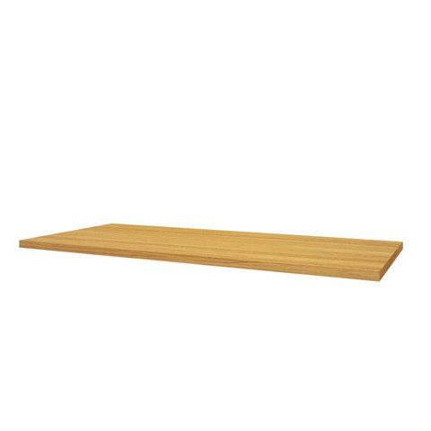 Tampo de 2,5cm para Balcão 120cm para Cozinha Modulada Madri Amarelo/Freijó