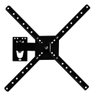 Suporte para Tv Articulado Brasforma Bra3.0 10 -60 Polegadas:preto - 1