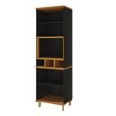 Ver imagem 4 de Paneleiro 4 Portas com Nicho Forno para Cozinha Modulada Madri