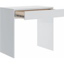 Ver imagem 3 de Mesa Office Infinity 1 Gaveta 80cm Branco Line