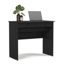 Ver imagem 3 de Escrivaninha Mesa de Computador 4020 2 Gavetas Preto Ej Móveis