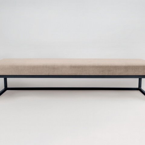 Puff Ted 160 Cm Base Linho Bege