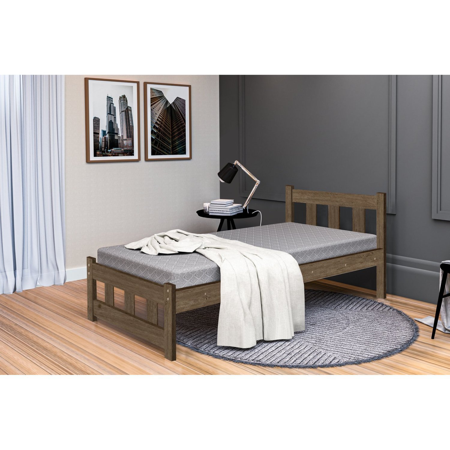 Cama Solteiro Pop Carmolar - 1