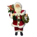 Ver imagem 1 de Papai Noel Colection Tradicional Guirlanda 30cm