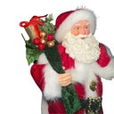 Ver imagem 3 de Papai Noel Colection Tradicional Guirlanda 30cm