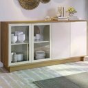 Ver imagem 6 de Buffet Vitoria E Cristaleira Off White Freijo Clb Off White