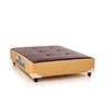 Cama Pet Bed Marrom/Bege 100x80x19cm - 1