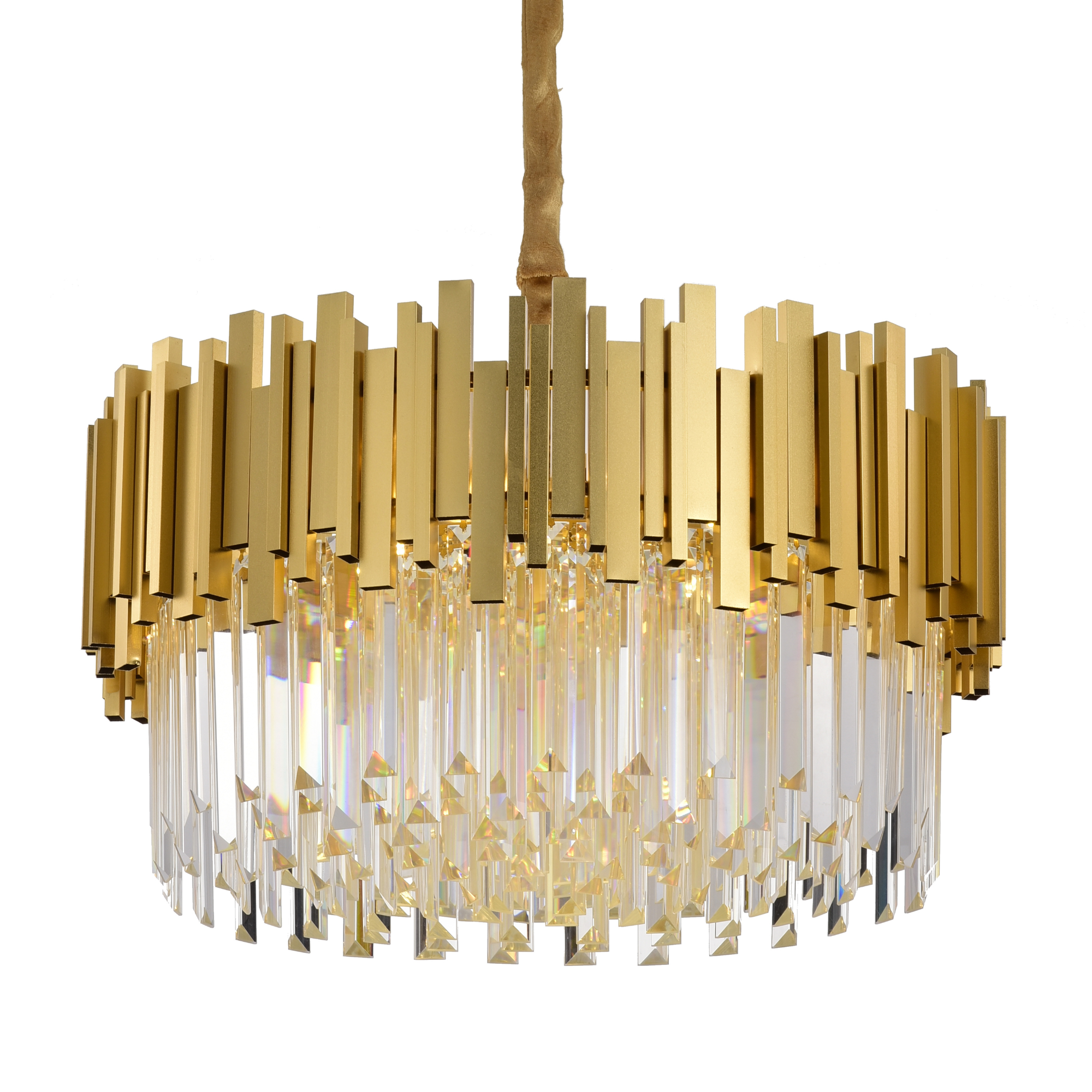 Lustre Fancy Ø60cm Dourado - 2
