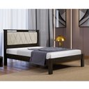 Ver imagem 1 de Cama Casal com Cabeceira Estofada Alaska 