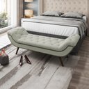 Ver imagem 6 de Puff Recamier 160 cm Pes Palito Venez Linho SL 76 Peer