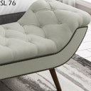 Ver imagem 5 de Puff Recamier 160 cm Pes Palito Venez Linho SL 76 Peer