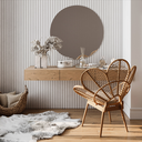 Ver imagem 4 de Painel Ripado Laminado de Eva Autocolante Flexível 5 Metros White com Textura Branca