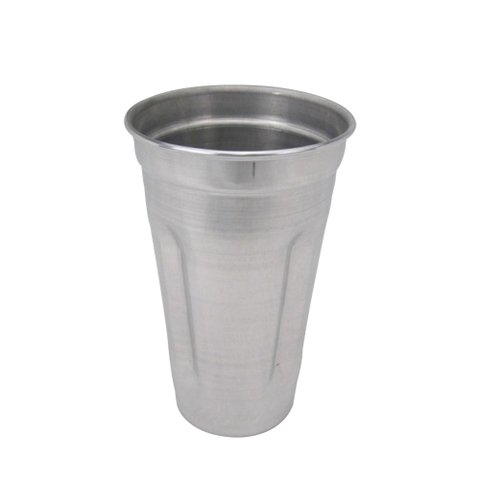 Copo Milk Shake de Alumínio Mixer Profissional Doupan