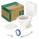 Ver imagem 2 de Kit Vaso Sanitário com Caixa Acoplada 6 Litros e Assento Like Celite