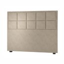 Ver imagem 2 de Cabeceira para Cama Box Queen Veludo Pastel Malibu Viero Móveis