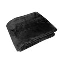 Ver imagem 1 de Cobertor Manta Frio Casal Inverno Liso Microfibra - Chumbo