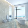 Porcelanato Delta 73x73 A Fuji Sand Polido - 2