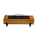 Ver imagem 5 de Lareira a Alcool Ecológica Madeira e Ferro Aquecedor 50 Cm Minas Arte Própria Lareira 50 Cm Pé Reto