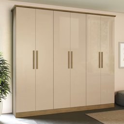 Guarda Roupa 6 Portas 4 Gavetas  - 1