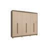 Guarda Roupa 6 Portas e 6 Gavetas com Pés  - 2