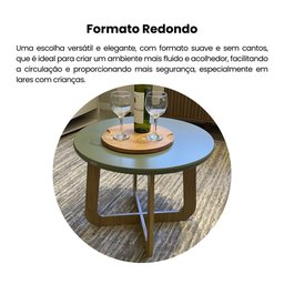 Mesa de Centro 100% MDF Jasmin - 7