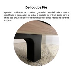 Buffet 1 Porta 3 Nichos Memphis Artely - 10