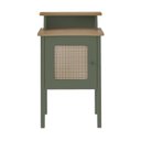 Ver imagem 6 de Mesa Lateral de Apoio 100% MDF com Porta em Palinha Charlotte Verde
