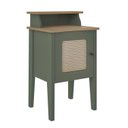 Ver mais imagens de Mesa Lateral de Apoio 100% MDF com Porta em Palinha Charlotte Verde