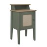 Mesa Lateral de Apoio 100% MDF com Porta em Palinha Charlotte - 8